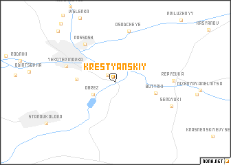 map of Krest\