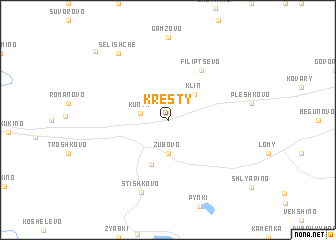 map of Kresty