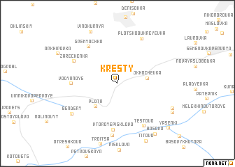 map of Kresty