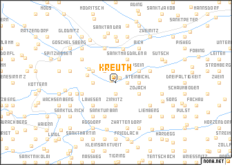 map of Kreuth