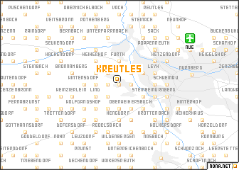 map of Kreutles