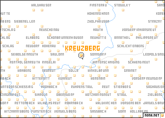 map of Kreuzberg