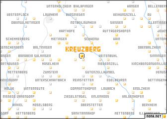 map of Kreuzberg