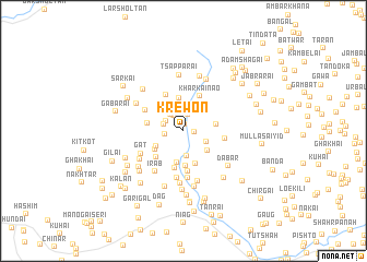 map of Krewon