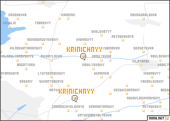 map of Krinichnyy