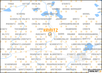 map of Krinitz