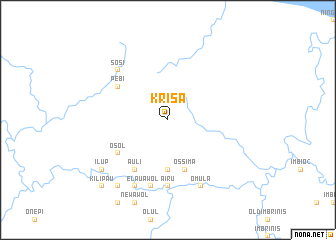 map of Krisa