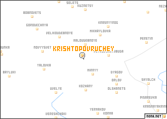 map of Krishtopov Ruchey