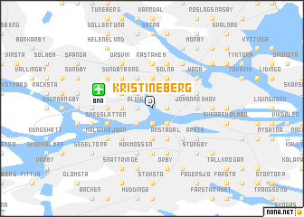 map of Kristineberg