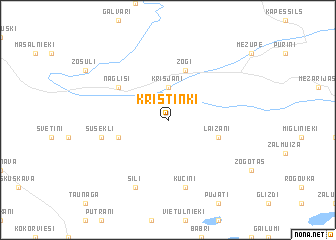 map of Kristinki