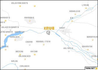 map of Kriva