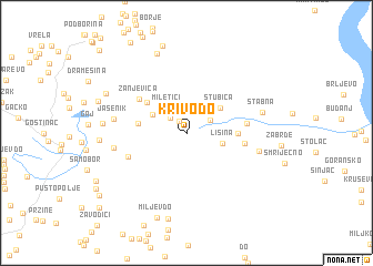 map of Krivodo