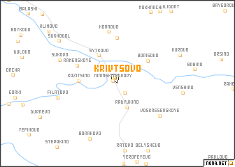 map of Krivtsovo