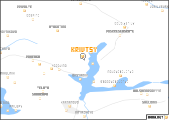 map of Krivtsy