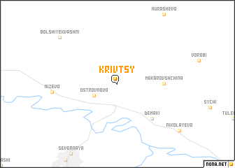 map of Krivtsy