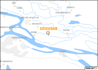 map of Krivusha