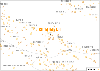 map of Krnja Jela