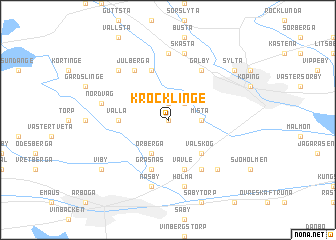 map of Kröcklinge