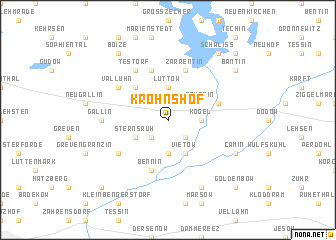 map of Krohnshof