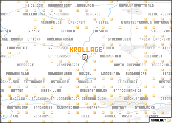 map of Krollage