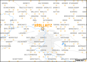 map of Kröllwitz