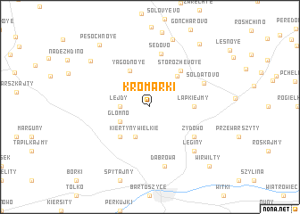 map of Kromarki