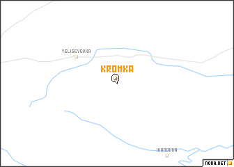 map of Kromka