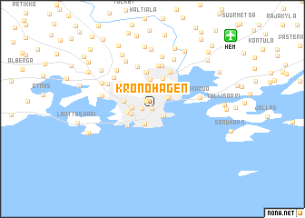 map of Kronohagen