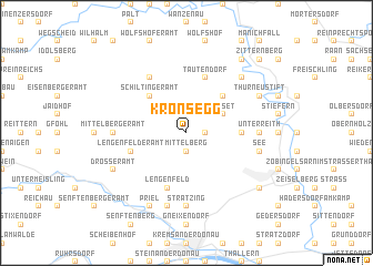 map of Kronsegg