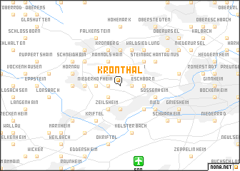 map of Kronthal