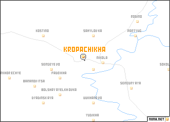 map of Kropachikha