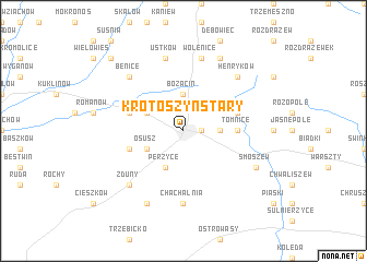 map of Krotoszyn Stary