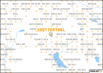 map of Krottenthal