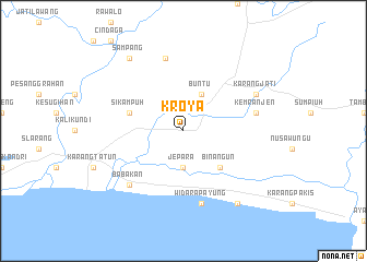 map of Kroya