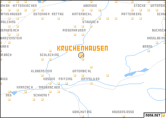 map of Kruchenhausen