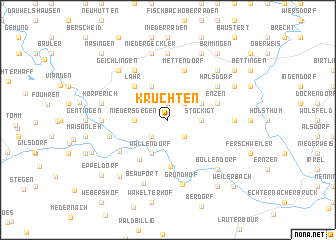 map of Kruchten