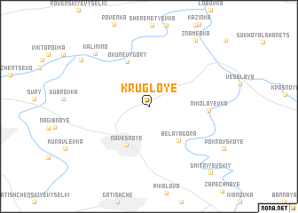 map of Krugloye