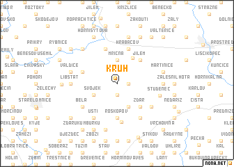 map of Kruh