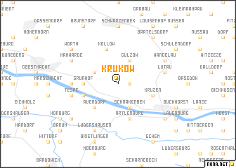 map of Krukow