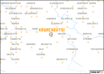 map of Krumchevtsi