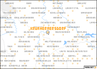 map of Krumhermersdorf