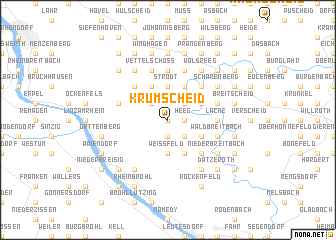 map of Krumscheid