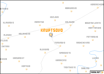 map of Kruptsovo