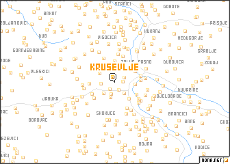 map of (( Kruševlje ))