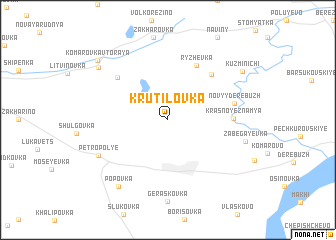 map of Krutilovka