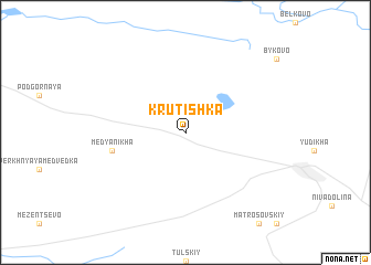 map of Krutishka