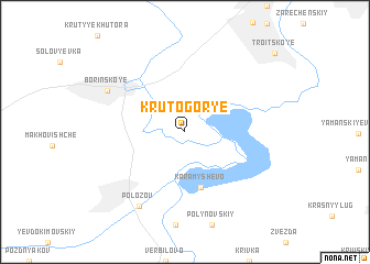 map of Krutogor\