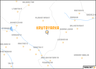 map of Krutoyarka