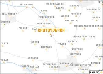 map of Krutoy Verkh