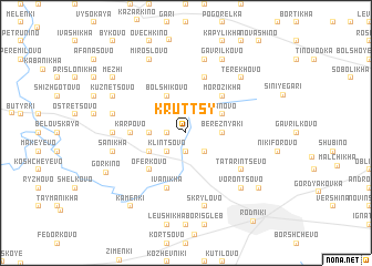 map of Kruttsy